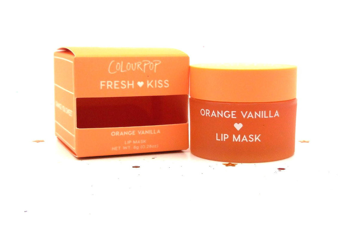 Colorful Orange Vanilla Lip Mask - Hydrating Lip Care 8g