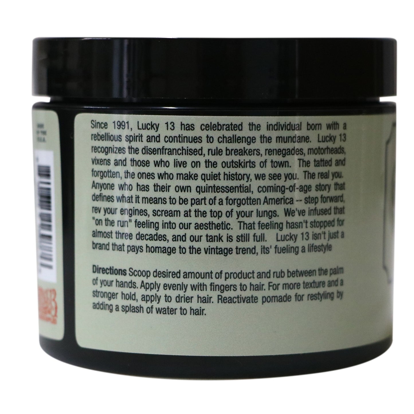 High Hold Matte Clay Pomade - 4oz Hair Styling Product with Iced Noir Scent