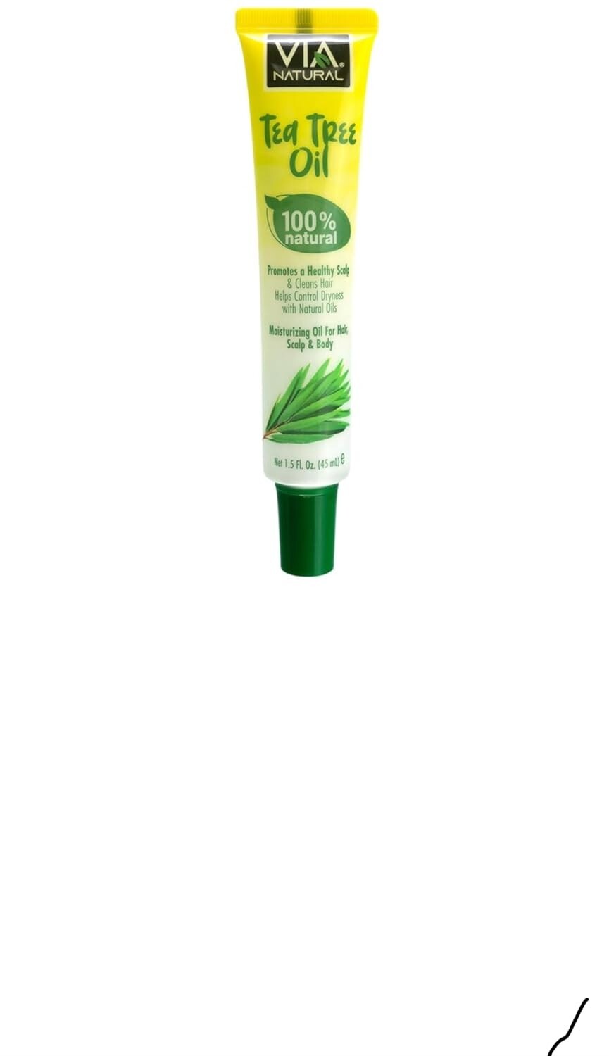 Natural Tea Tree Oil for Hair & Skin Moisturizing - Pack of 4, 1.5 Fl Oz Each