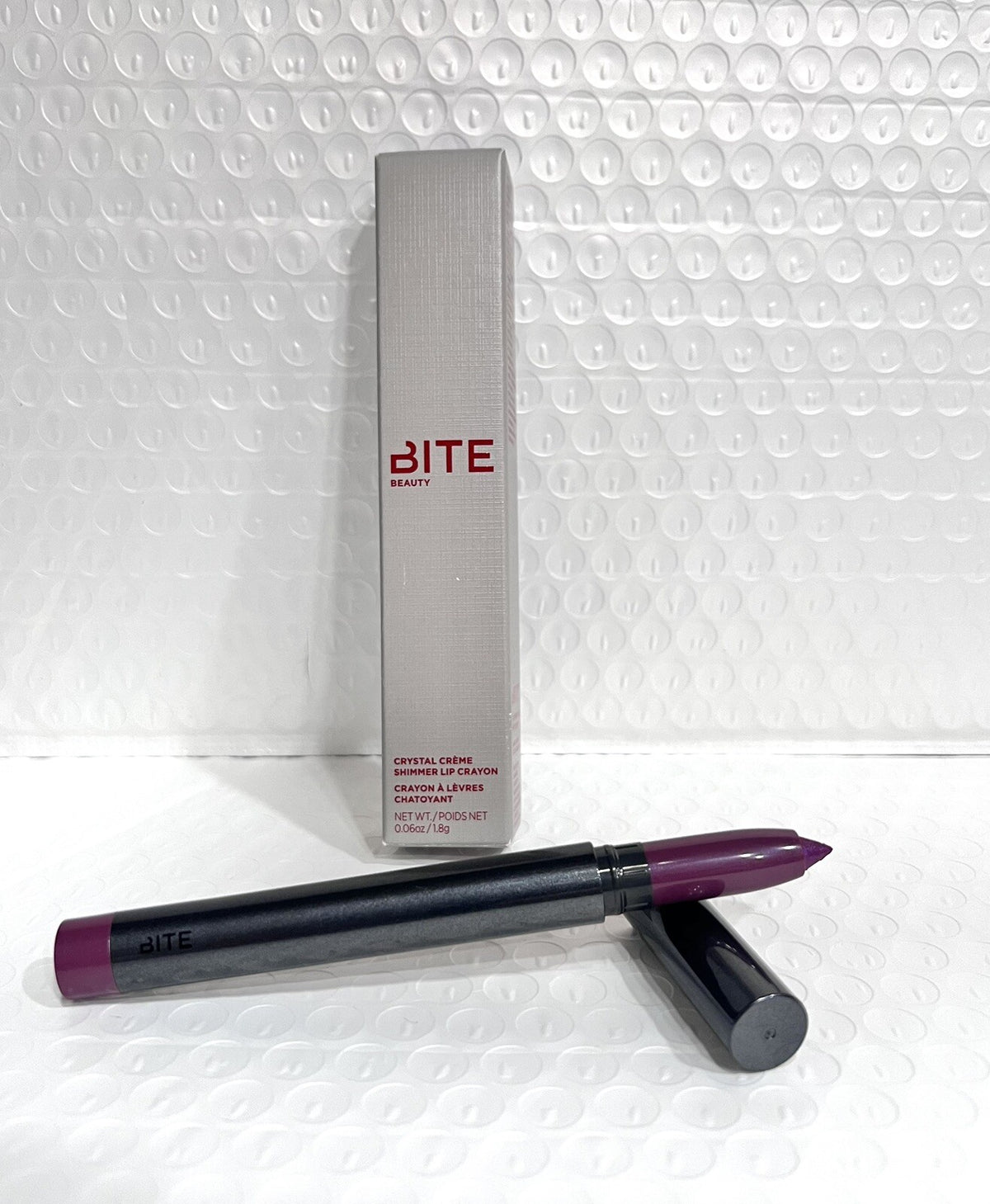 Grape Glaze Lip Crayon - Shimmer Lipstick for a Natural Glossy Finish
