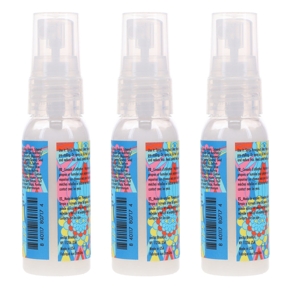 Hydro Rush Leave-In Moisturizing Hair Conditioner - 1 oz, 3 Pack