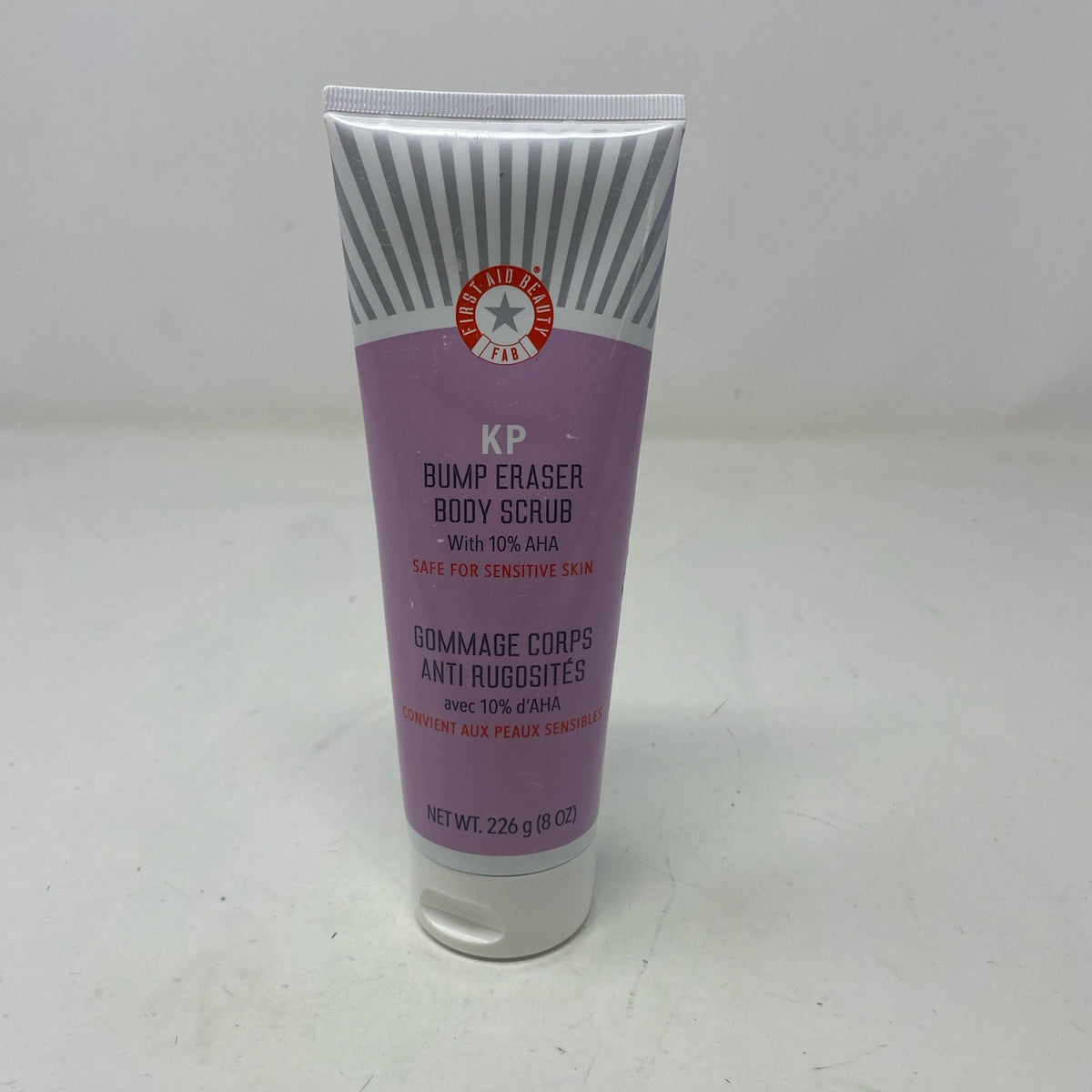 First Aid Beauty KP Bump Eraser Body Scrub 10% AHA Original 8 oz