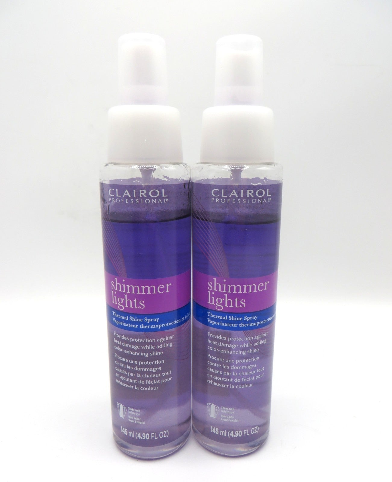 Clairol Shimmer Lights Thermal Shine Spray 4.9 oz - Pack of 2