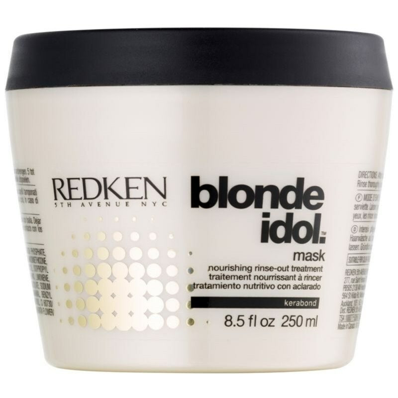Redken Blonde Idol Nourishing Hair Mask - 8.5 oz for Damaged Blonde Hair