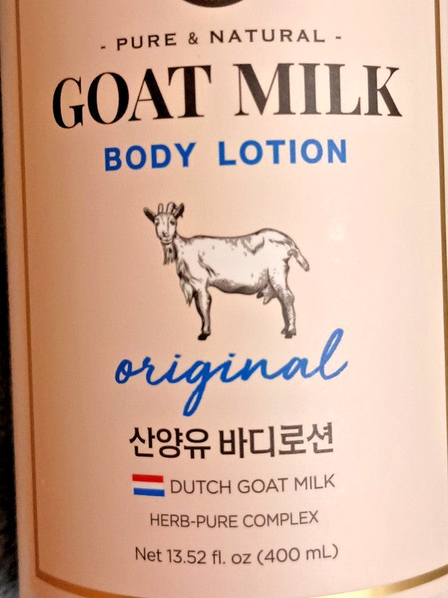 Goat Milk Body Lotion - Baby Powder Scent, 13.5 oz