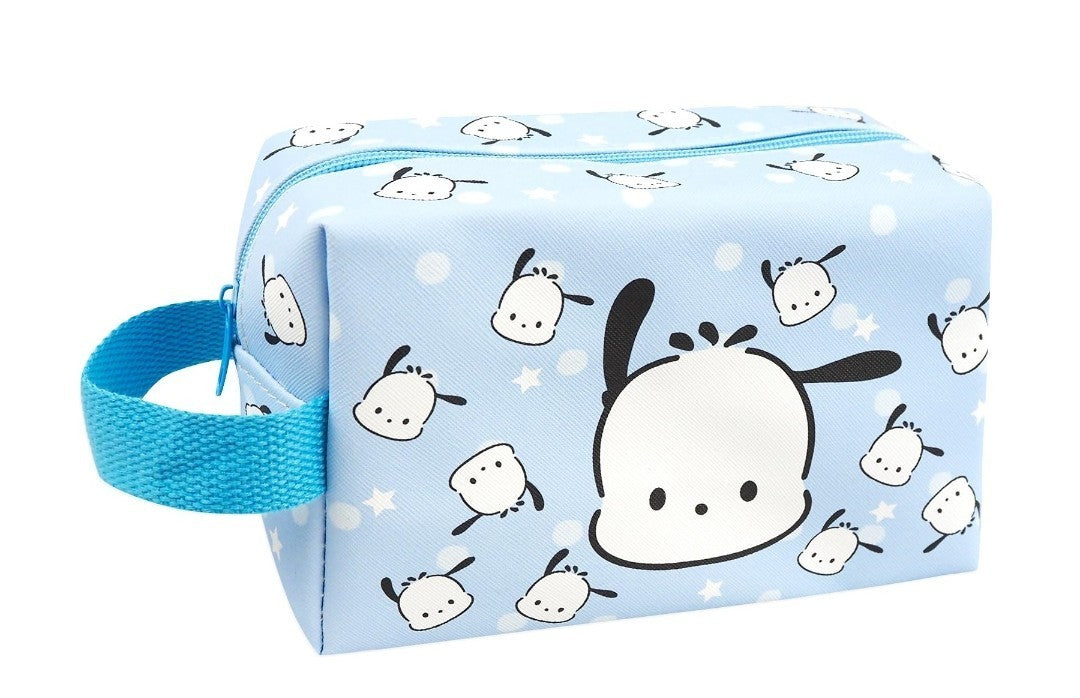 Anime Cinnamoroll Dog Makeup Bag - Cute Cosmetic Pouch for Travel & Storage
