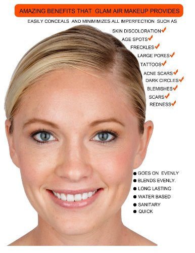 Large Water-Based Matte Foundation Bottle - Summer Tan Makeup, M Size