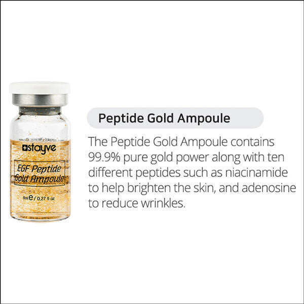 Skin Care Serum Kit with Stem Cell, Peptide & Salmon DNA Ampoules