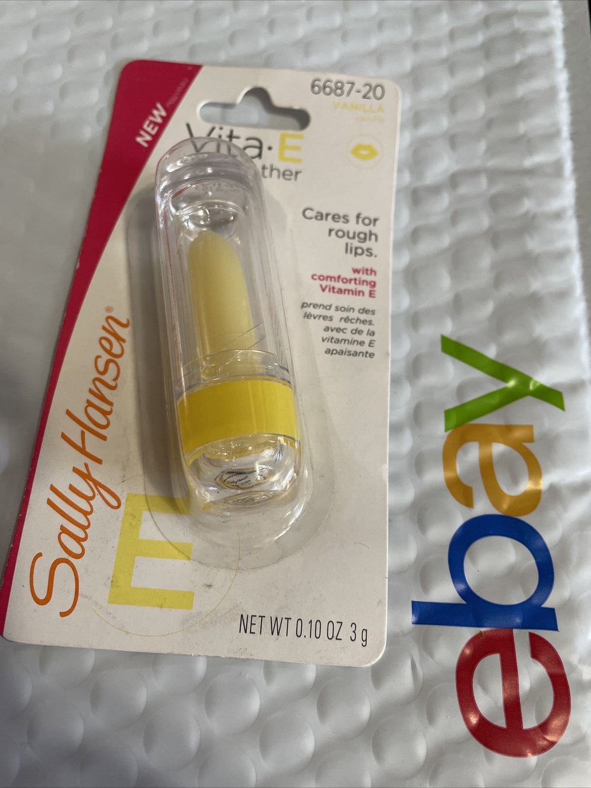 Lip Balm Treatment with Vitamin E and Vanilla - Clear