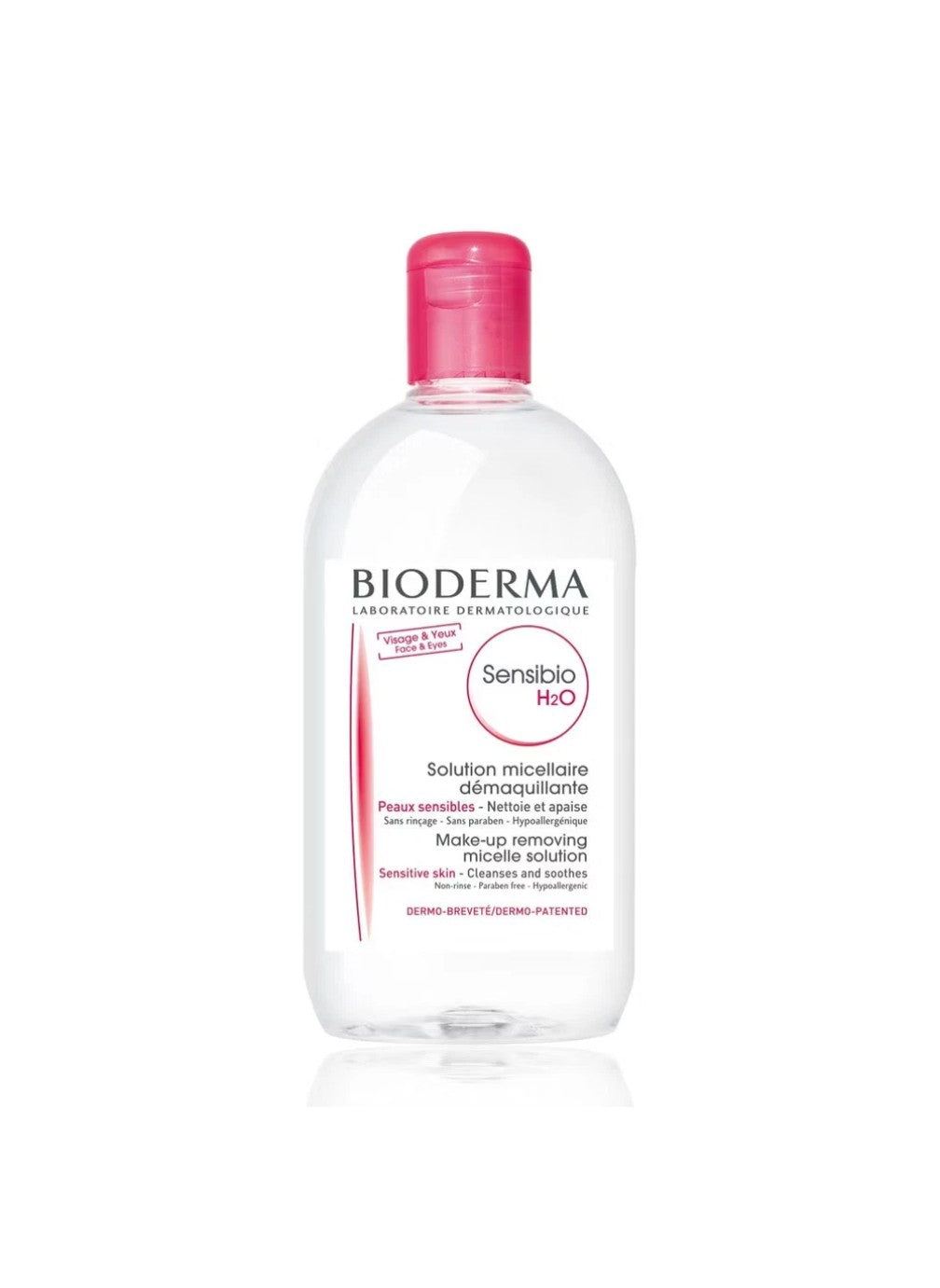 Bioderma Sensibio H2O Micellar Water Makeup Remover 16.7oz - Pack of 2