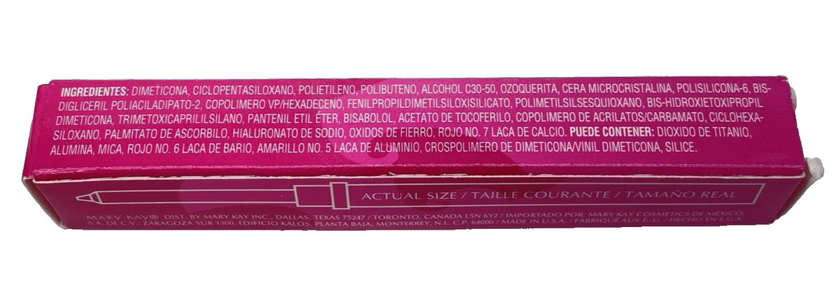 Mary Kay Lip Liner RASPBERRY Pinkish Red Maroon 0.01 oz New Old Stock