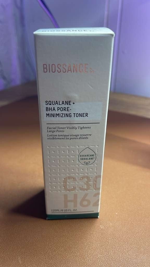 Biossance Squalane + BHA Pore-Minimizing Toner 120ml - Clarifies & Tightens Skin