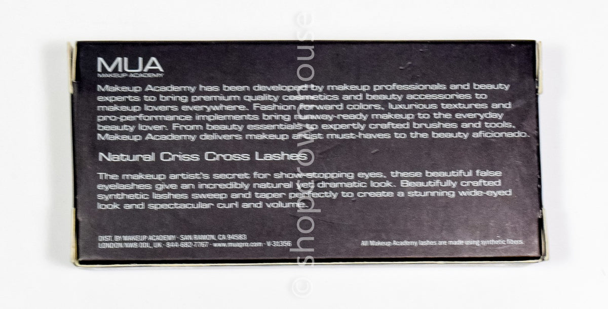 Natural Criss Cross False Eyelashes #965317 for Elegant Eye Makeup