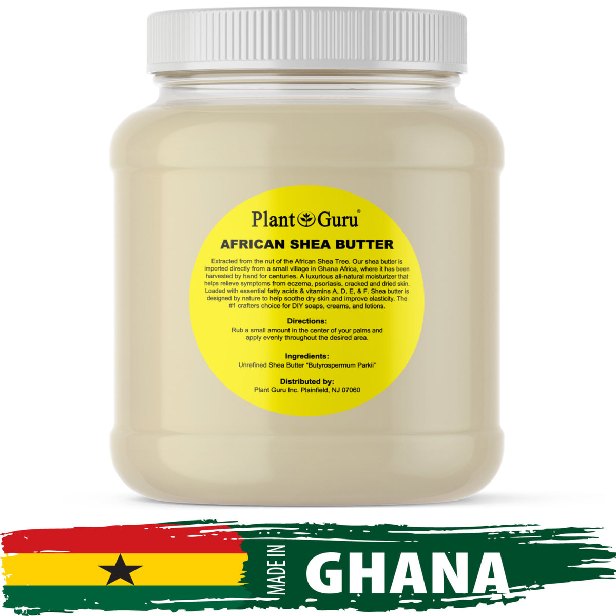 African Shea Butter 3 lbs - 100% Pure Unrefined
