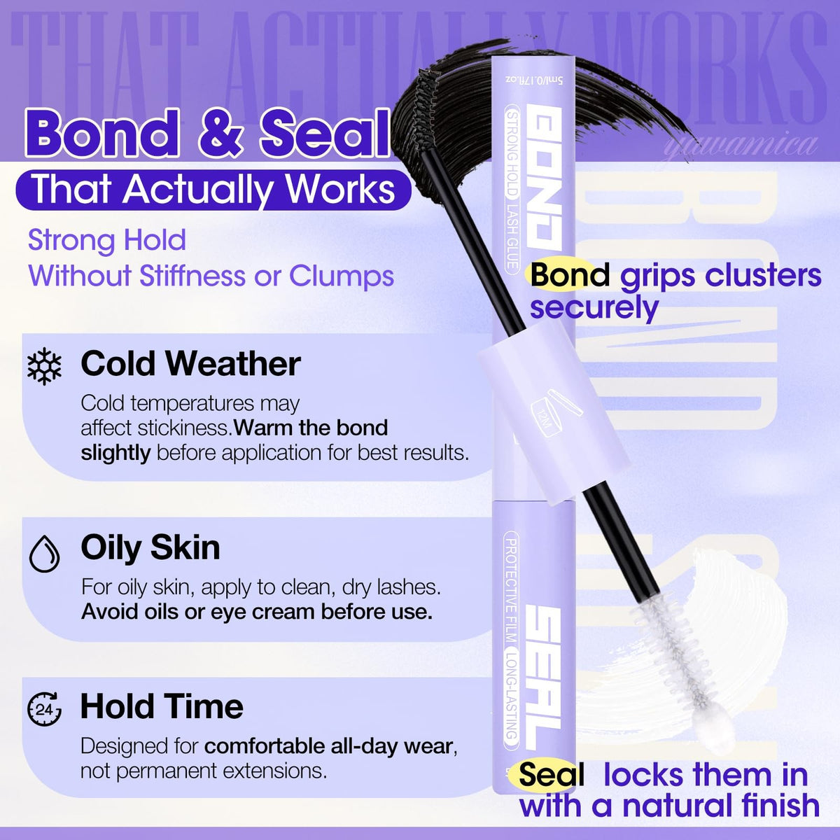 DIY Eyelash Clusters Kit 150D 200D 300D Full Volume Wispy Lash Extensions