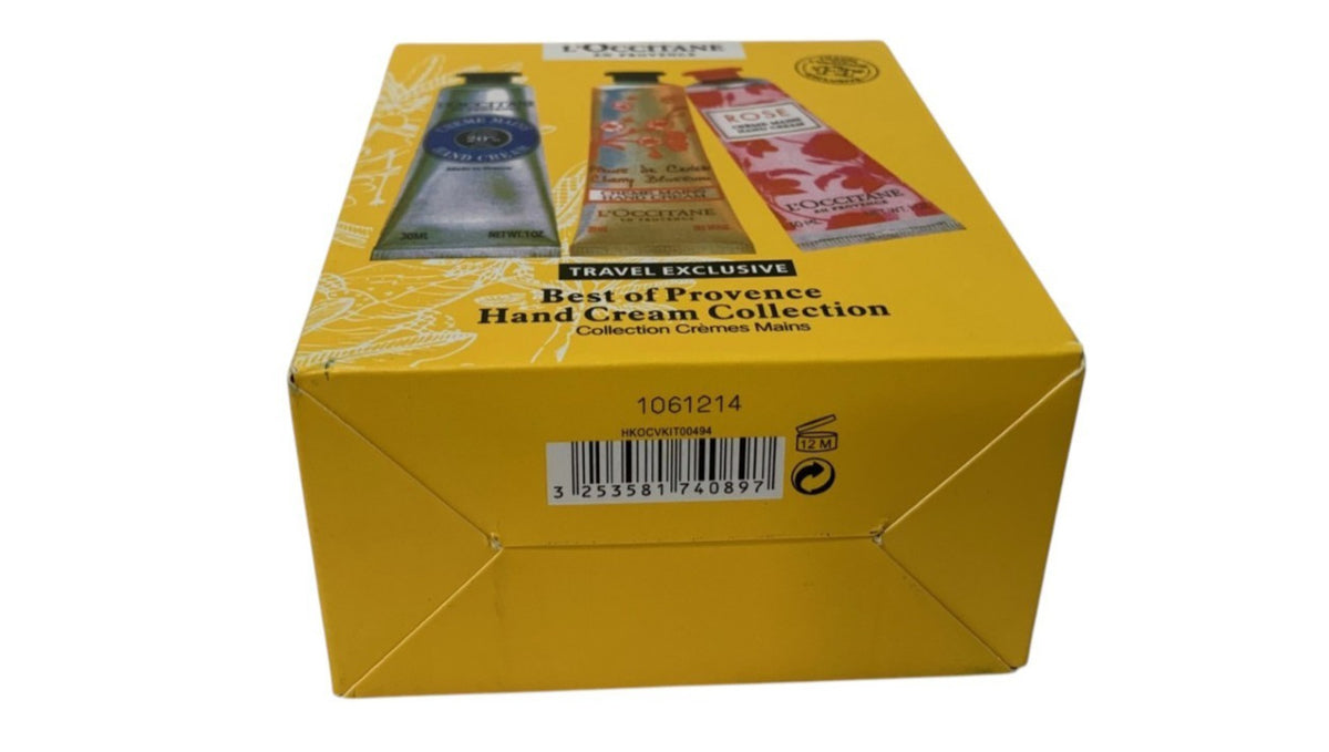Hand Cream Collection Travel Set - 6 x 30ml Shea Butter, Rose & Cherry Blossom