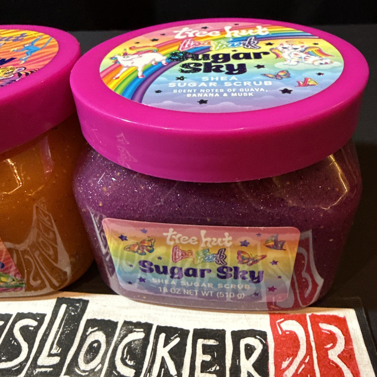 Tree Hut x Lisa Frank Shea Sugar Scrub Duo – Rainbow Mango & Sugar Sky