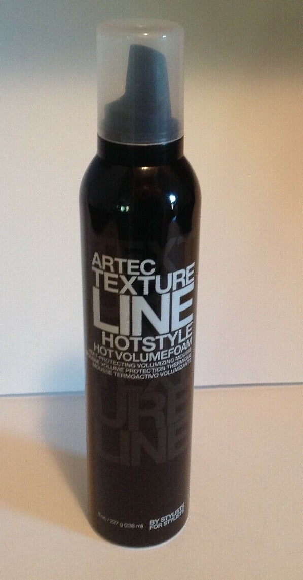 Heat Protecting Hair Styling Foam - Volumizing, Shine & Anti-Breakage 8 oz