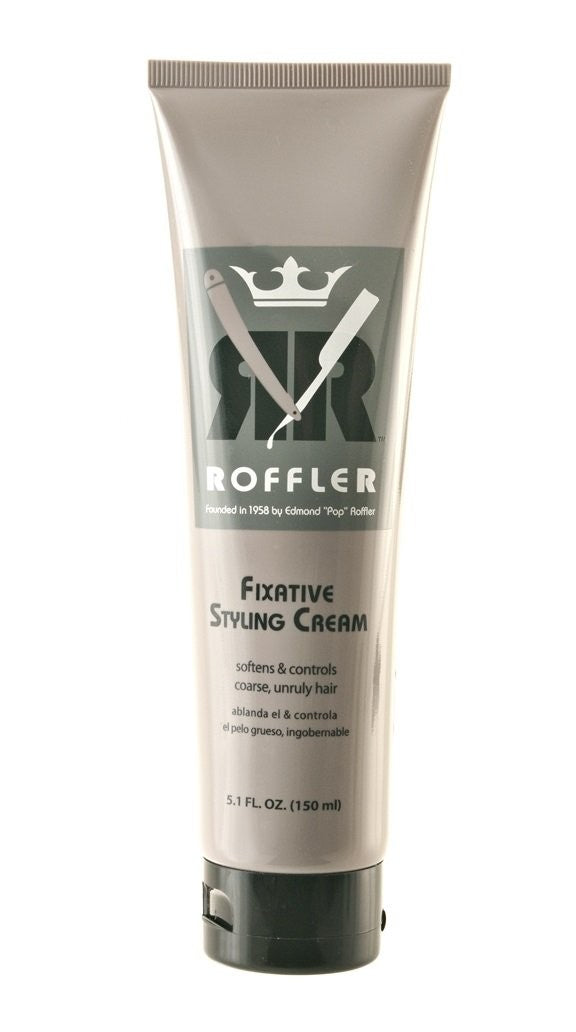 Roffler Fixative Styling Cream for Thick Hair - 5.1 Fl Oz