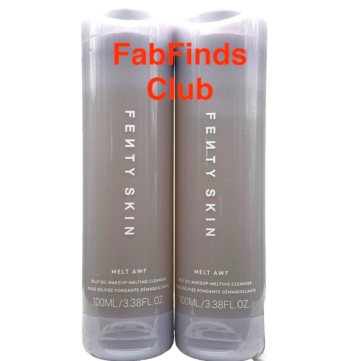 Makeup Melting Cleanser Jelly Oil 2-Pack - Waterproof & Longwear Remover