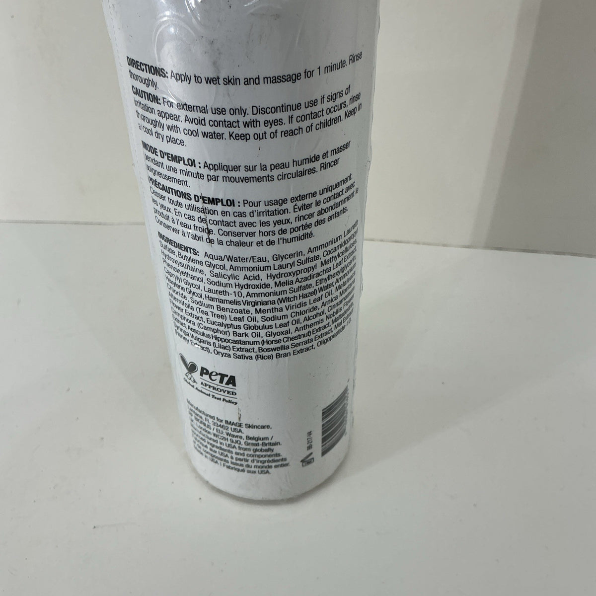 Salicylic Gel Cleanser 12 Oz - Clear Cell Facial Skin Care for Acne