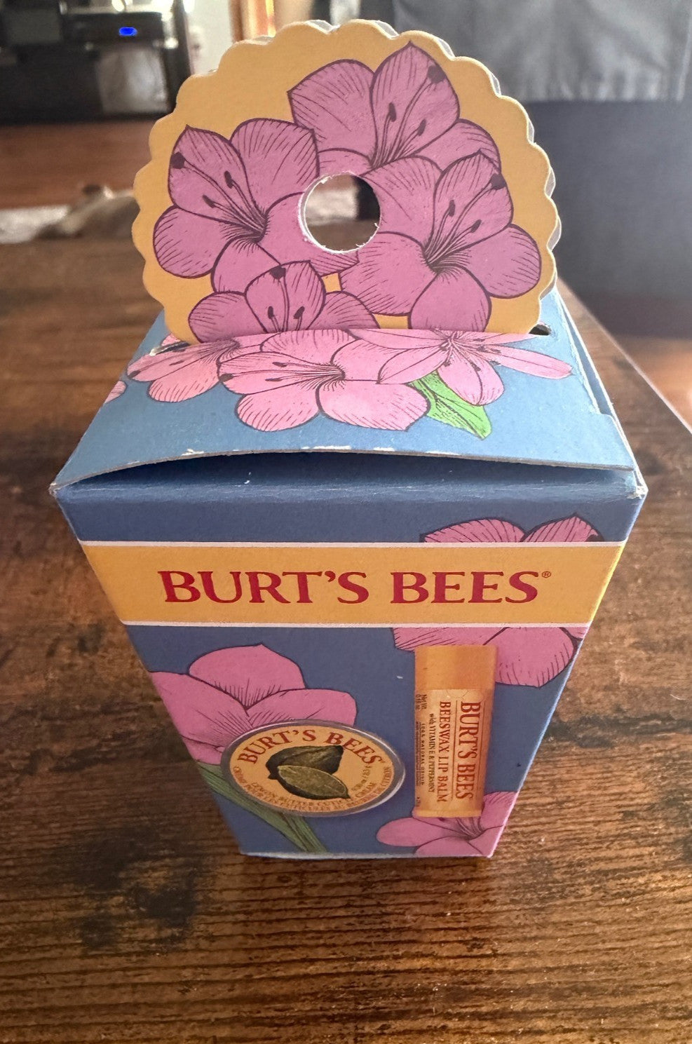 Burt's Bees Lip Balm & Cuticle Cream Gift Set - Beeswax & Lemon Butter