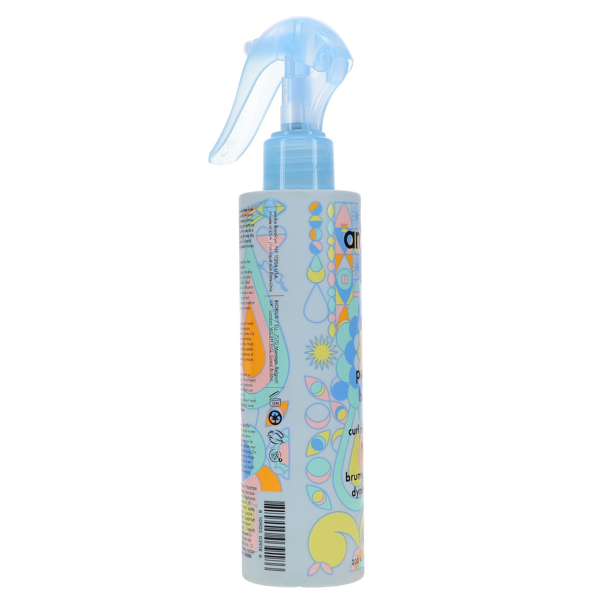 Amika Power Hour Curl Refreshing Spray 6.7 oz - Hair Curl Rejuvenator