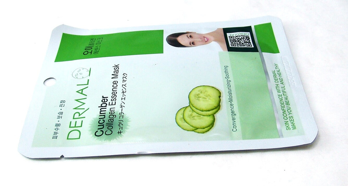 Dermal Collagen Essence Mask - Cucumber, 23g