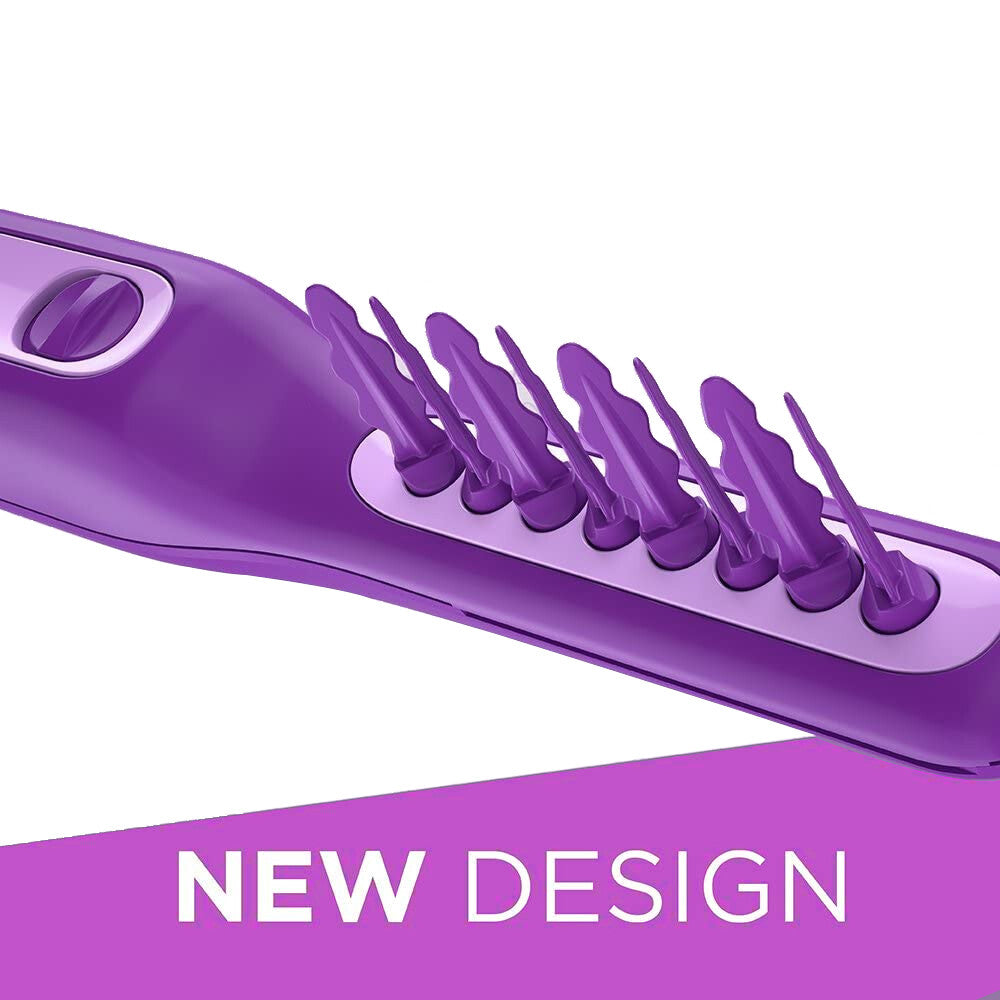 Electric Detangling Hair Brush Cover for Kids & Adults - Cordless, Wet & Dry Use
