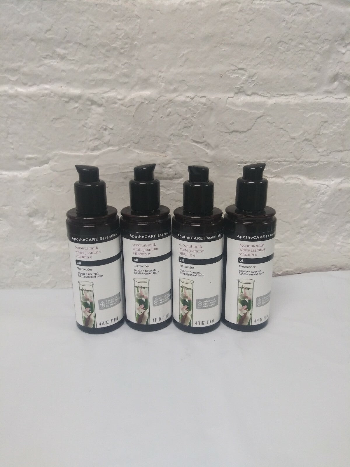 4 oz Coconut Oil Hair & Skin Treatment with Jasmine & Vitamin E - ApotheCARE Essentials
