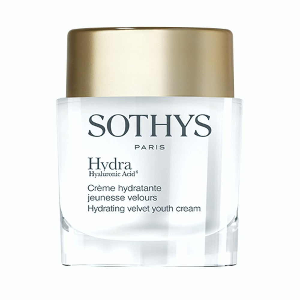 Hydrating Velvet Youth Face Cream with Hyaluronic Acid - 50ml Moisturizer for Normal to Dry Skin