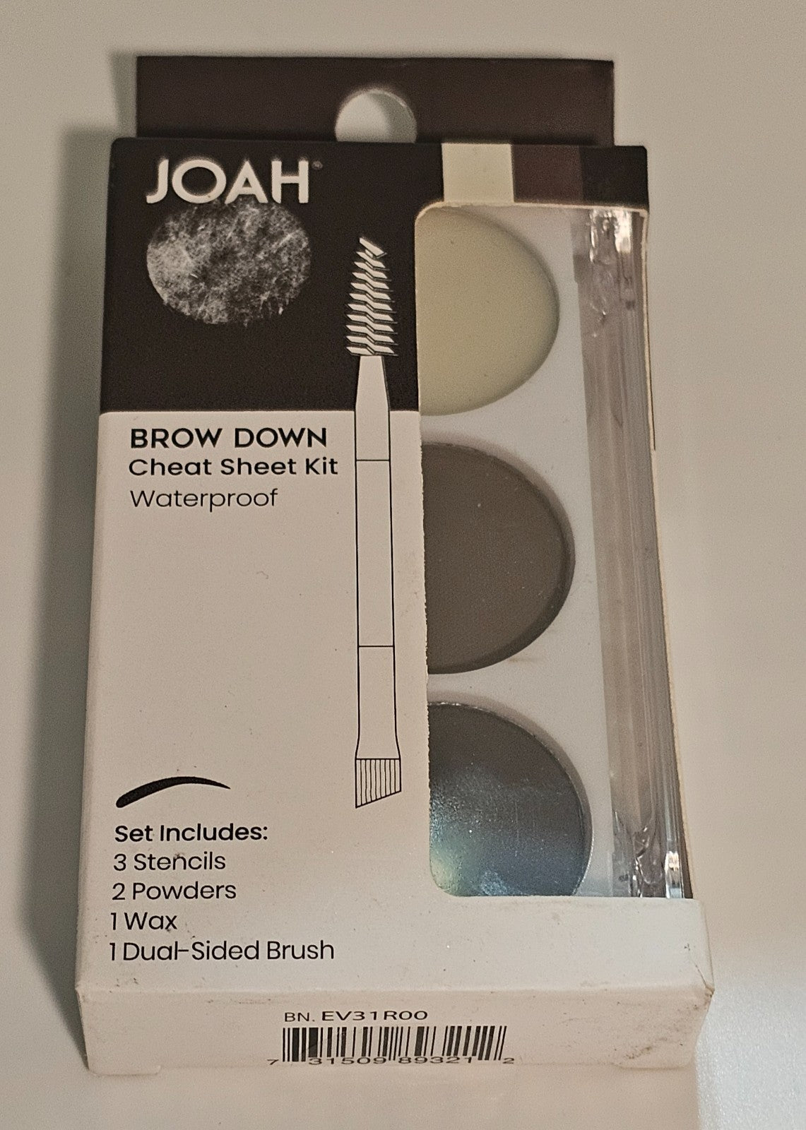 Eyebrow Kit Waterproof Long Lasting Paraben-Free for Brows - Cheat Sheet