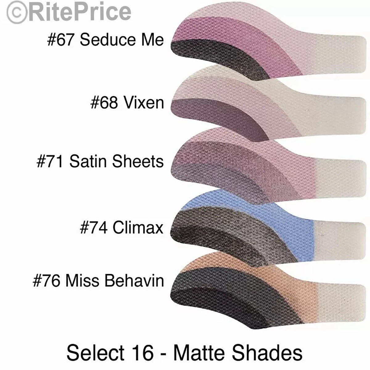 Eye Majic Instant Eyeshadow Palette with 16 Color Applications - Matte & Pearl Shades