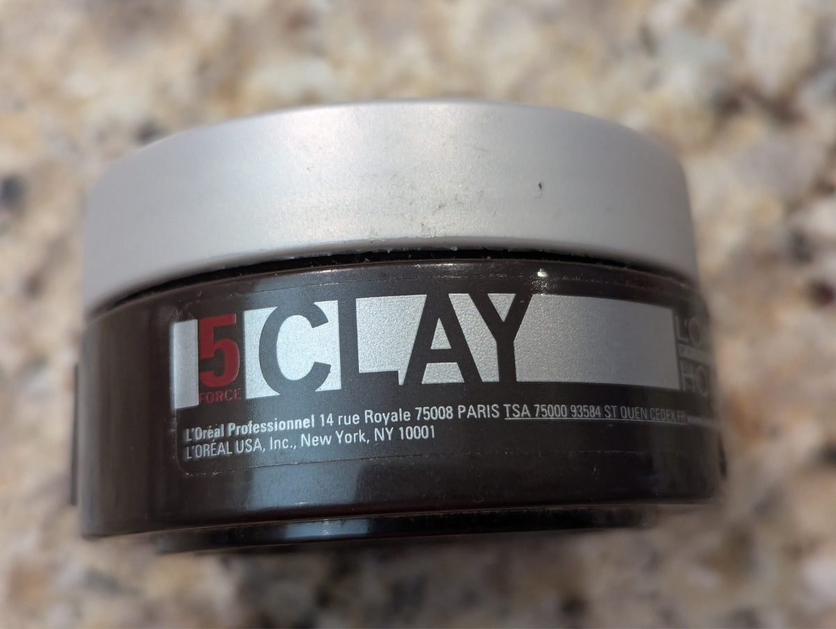 L'Oréal Homme Matte Clay Strong Hold Hair Clay 1.7 oz - Styling & Texturizing