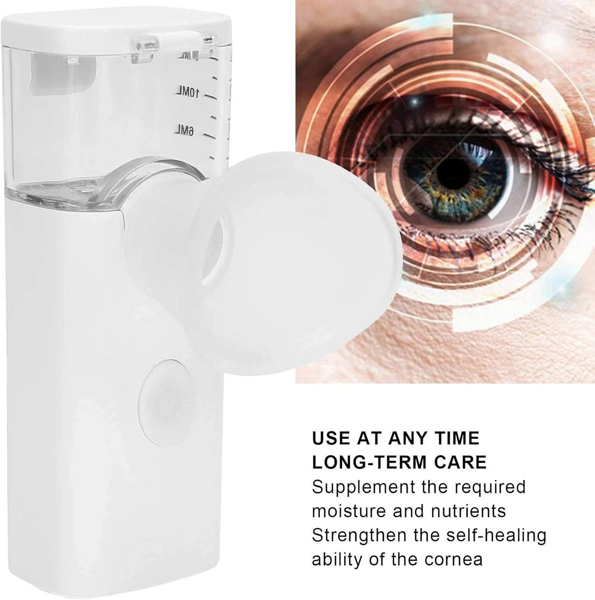 Portable Eye Mist Sprayer for Dry Eyes and Stye Relief