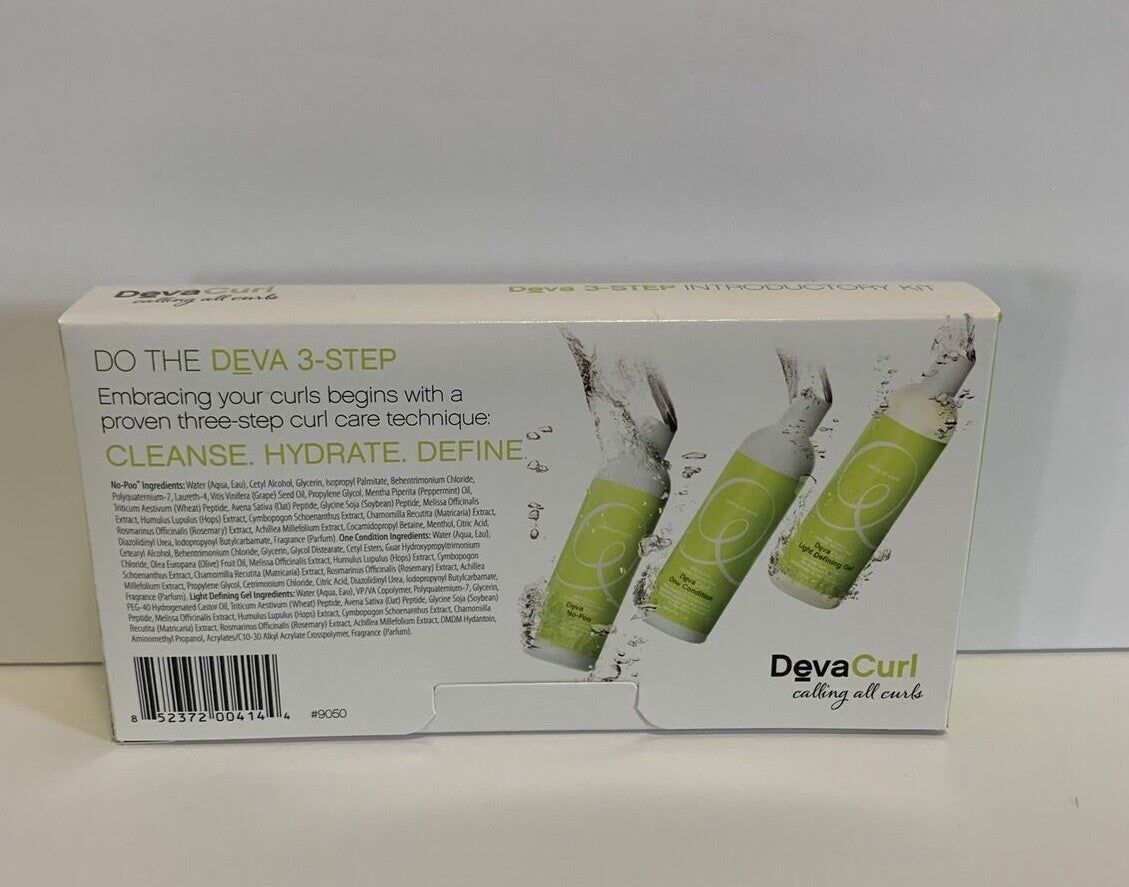 Travel Hair Care Kit - No-Poo Cleansing, Hydrating Conditioner & Light Gel