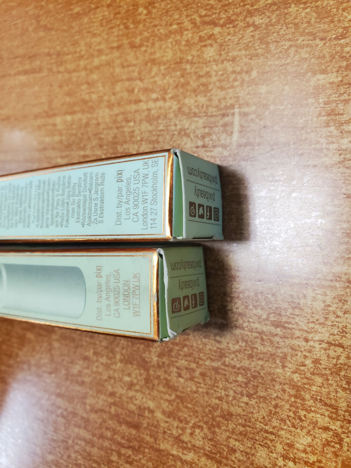 2 Pack Rose Lip Balm with Nourishing Rosehip Oil - Sheer Shine & Hydration