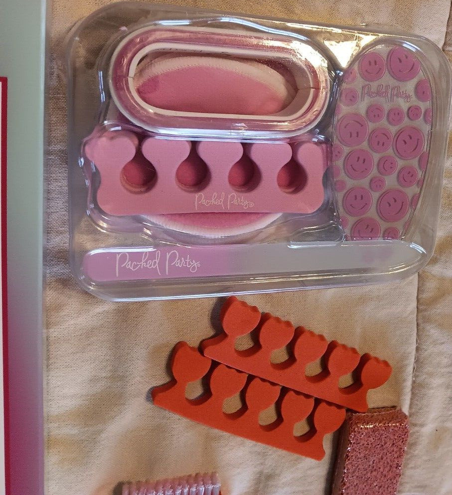Pedicure Kit with Pumice Stone & Nail Brush - Sassy + Chic Set