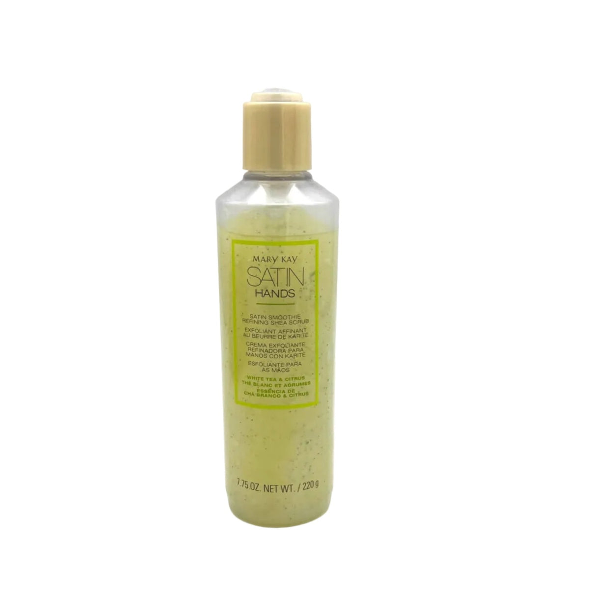 MARY KAY SATIN HANDS~WHITE TEA & CITRUS SMOOTHIE~NO PUMP~3 FULL SIZE