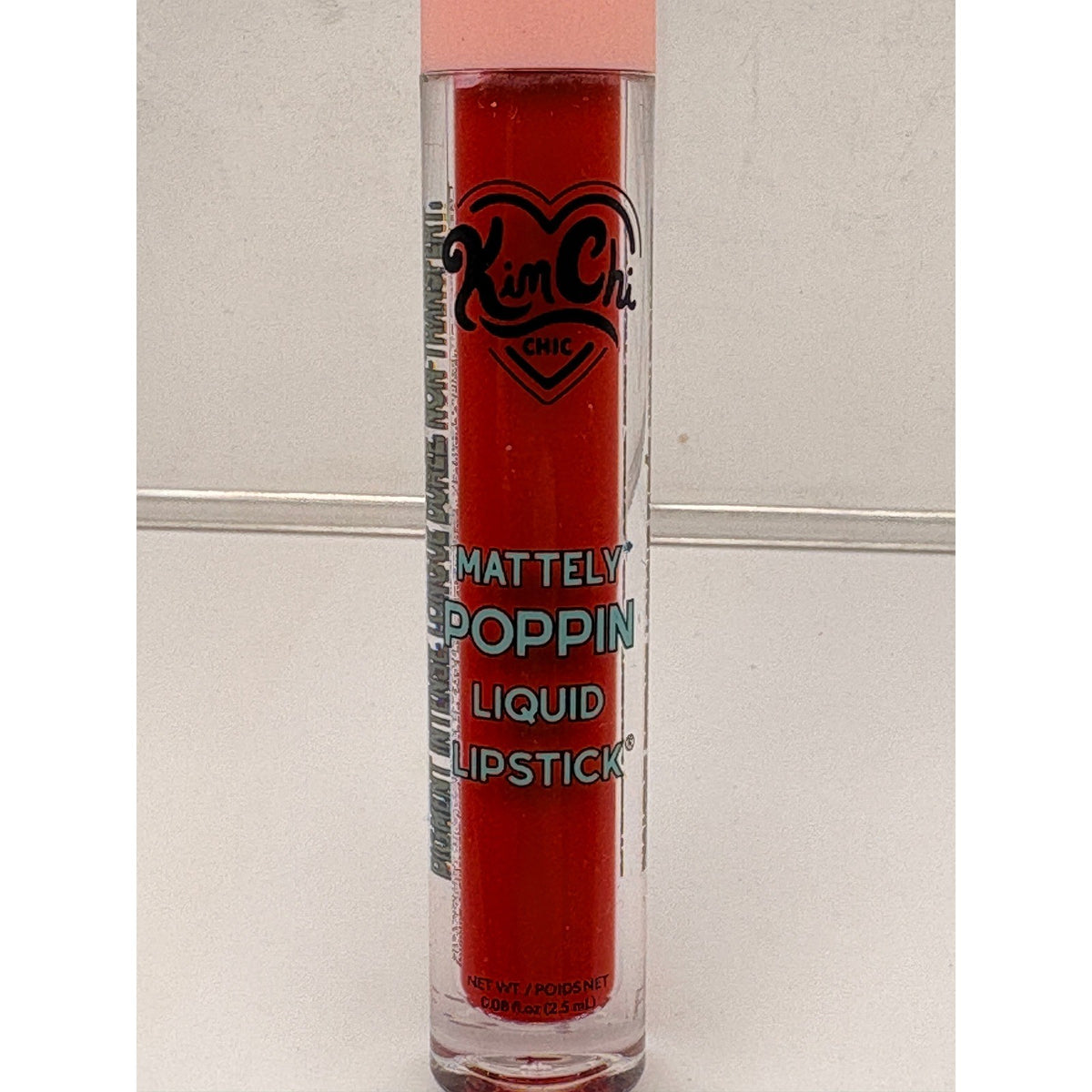 Liquid Lipstick Woww! MPLL09 Red Matte Long Lasting Copper Tone Vitamin E