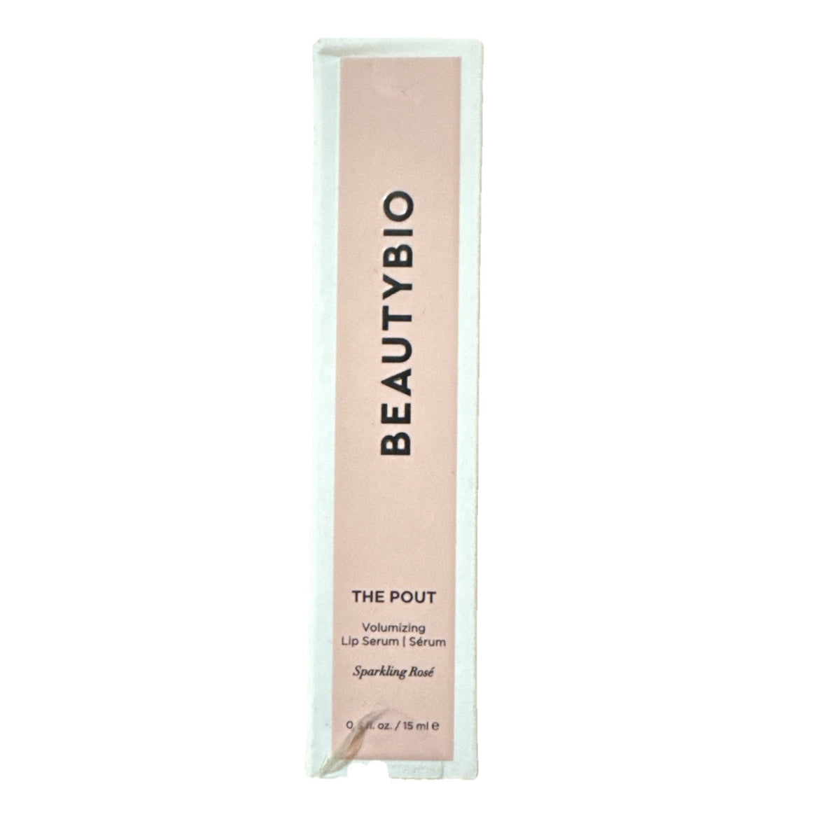 Volumizing Lip Serum with Sparkling Rose Scent - Full Size 0.5 oz Lip Care