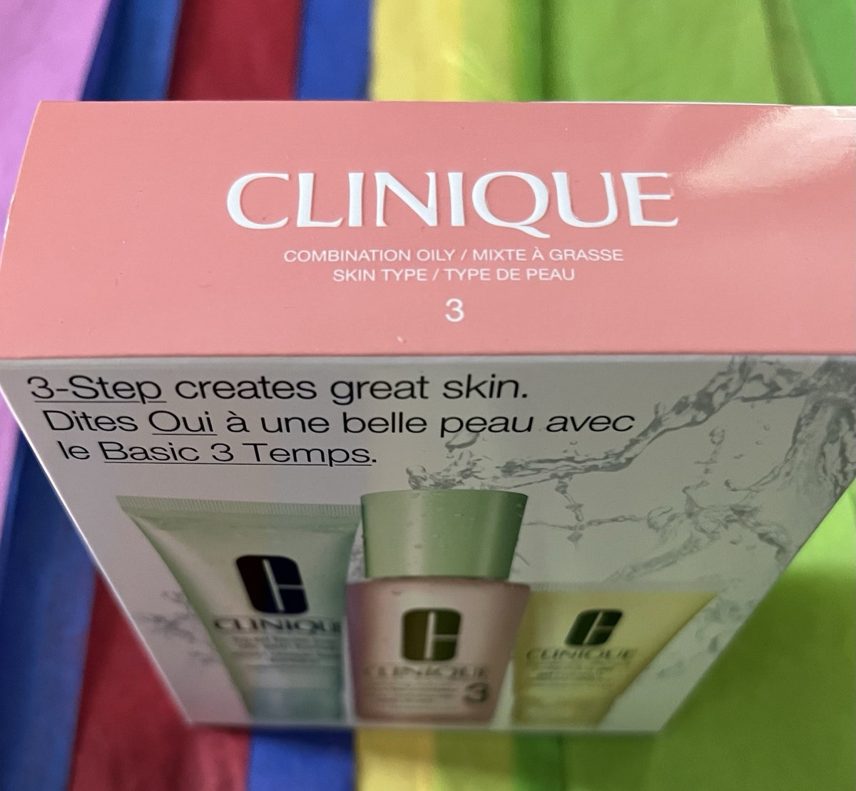 Clinique Travel Skincare Set for Oily Skin - 3-Step Kit with Cleanser and Moisturizer