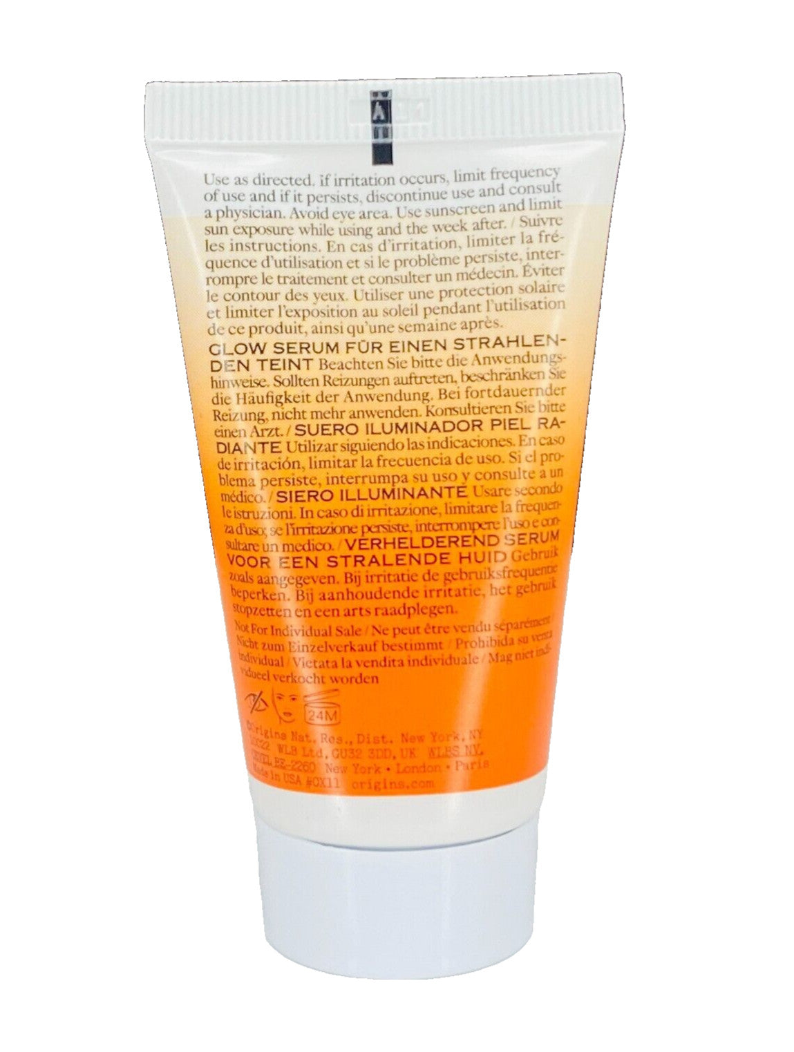 Brightening Face Serum - Ginzing Into the Glow 1 oz / 30 ml