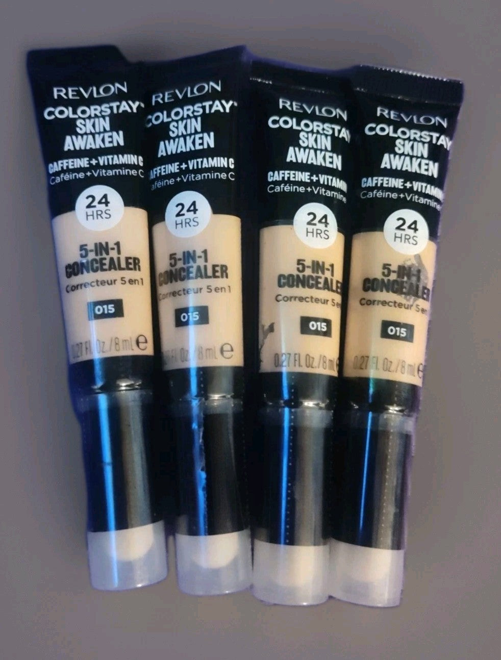 4 Pack Revlon ColorStay Skin Awaken 5-in-1 Concealer 015 Light