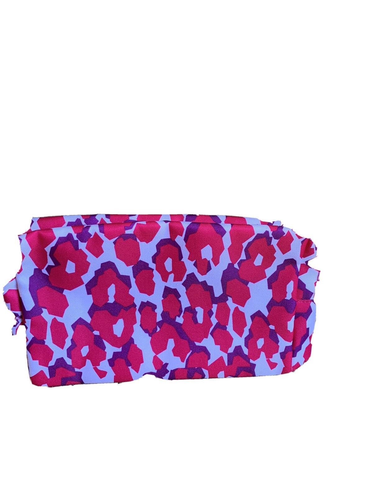 Animal Print Cosmetic Makeup Bag - Pink Purple White New Estée Lauder
