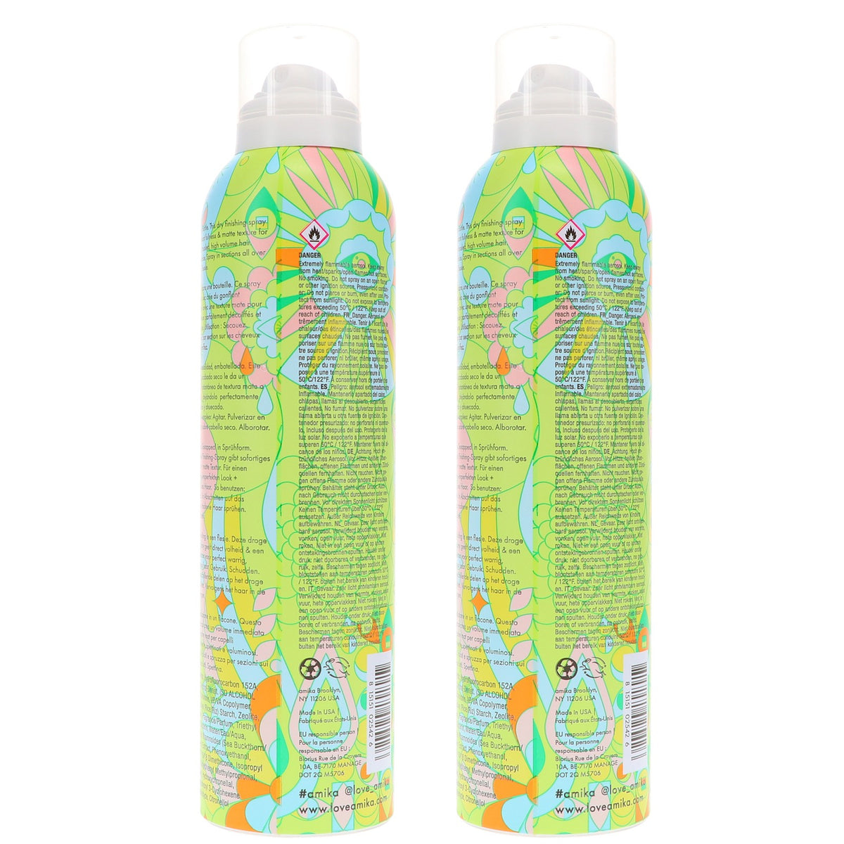 Hair Texturizing & Volumizing Spray - Matte Finish, 5.3 oz, 2 Pack