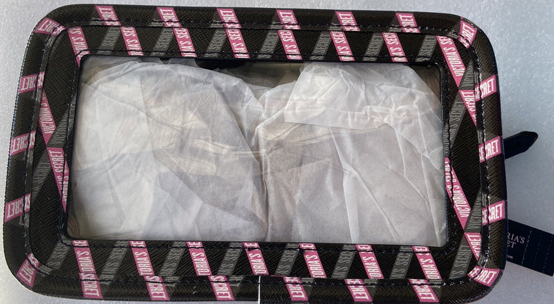Transparent Zip Beauty Case for Makeup and Cosmetics