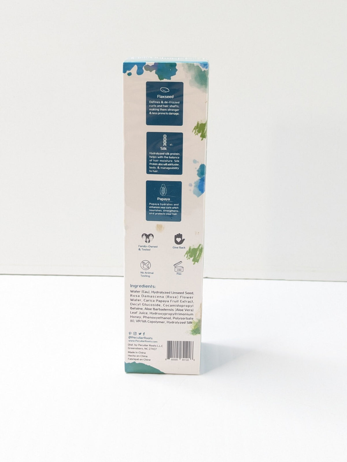 Flaxseed Hair Styling Foam Mousse - 7 oz