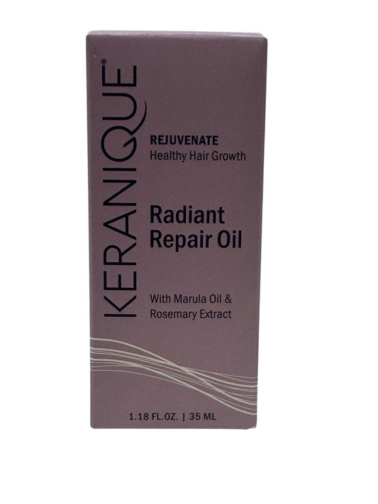 Keranique Radiant Repair Hair Oil 1.18 Oz - Nourishing Hair Treatment