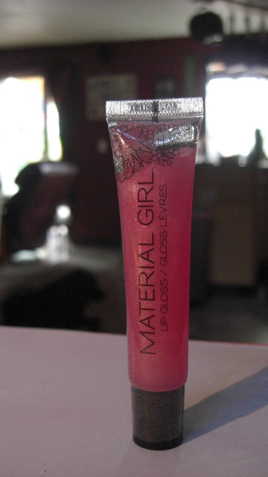Material Girl Pink Crush Lip Gloss 0.45 oz - Moisturizing Lip Shine